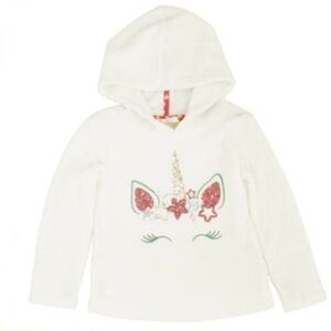 Cynthia Rowley unicorn hooded sweater